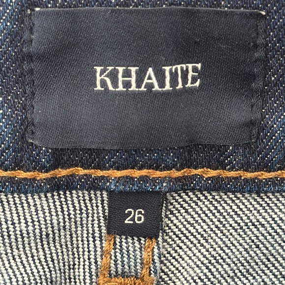 KHAITE The Raquel Crop Jean in Raw Size: 26 - Picture 5 of 9